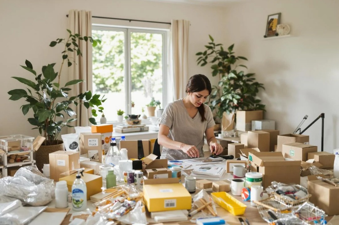 Portrait professionnel femme cadre dirigeante souriante cheveux bruns costume élégant